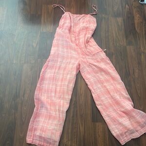 urban outfitters orange jumpsuit